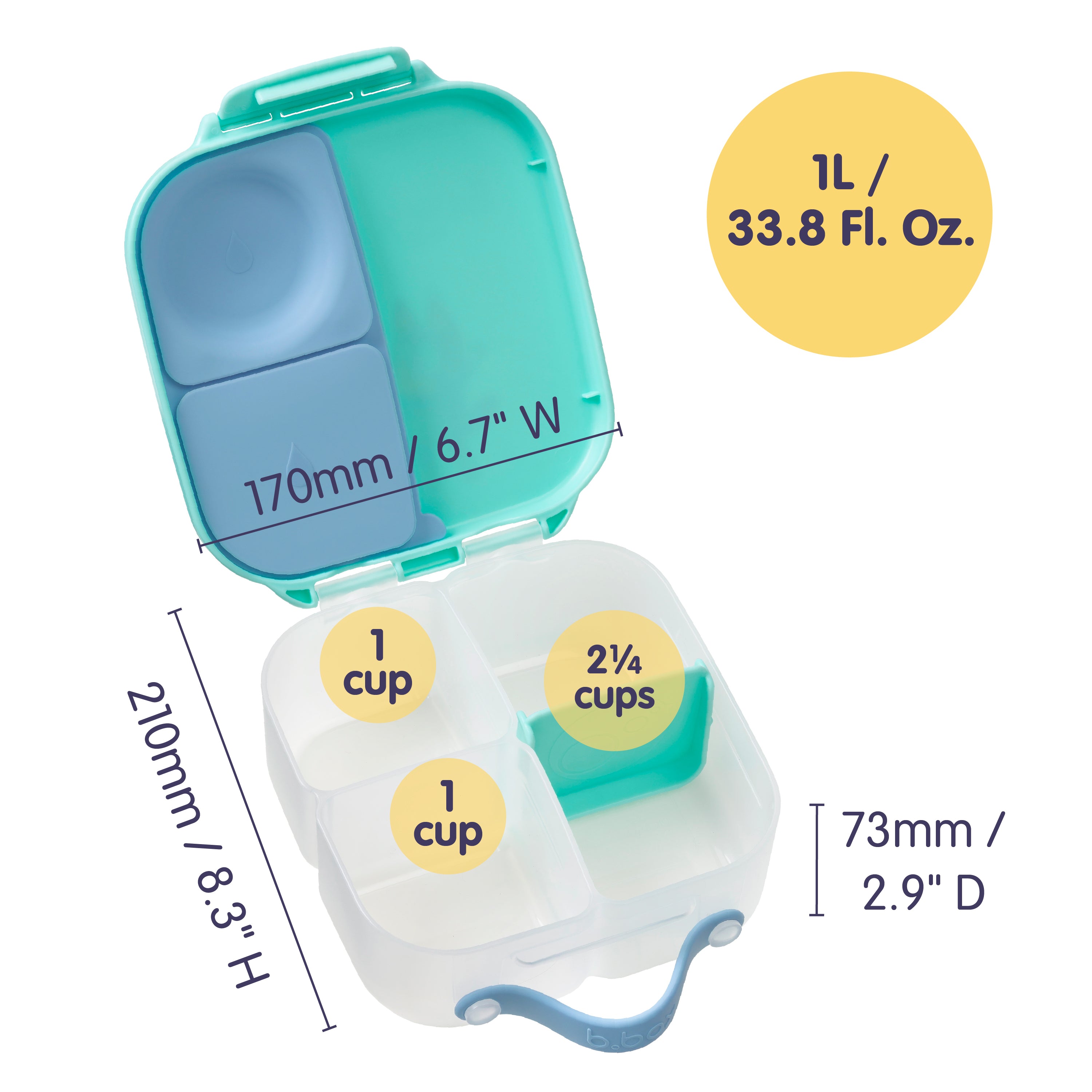 b.box Bluey Playtime Mini Lunchbox