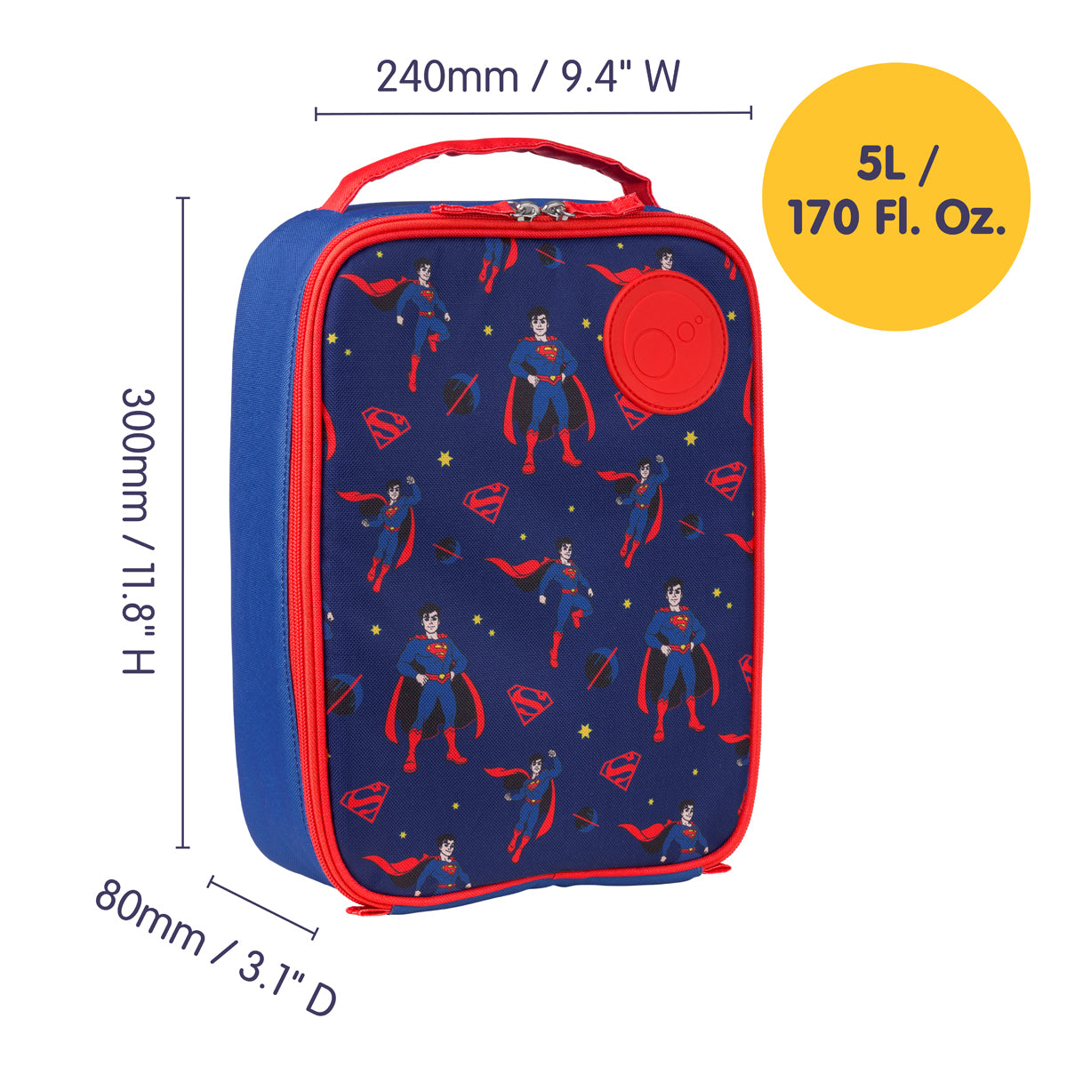 b.box Insulated Lunchbag Superman