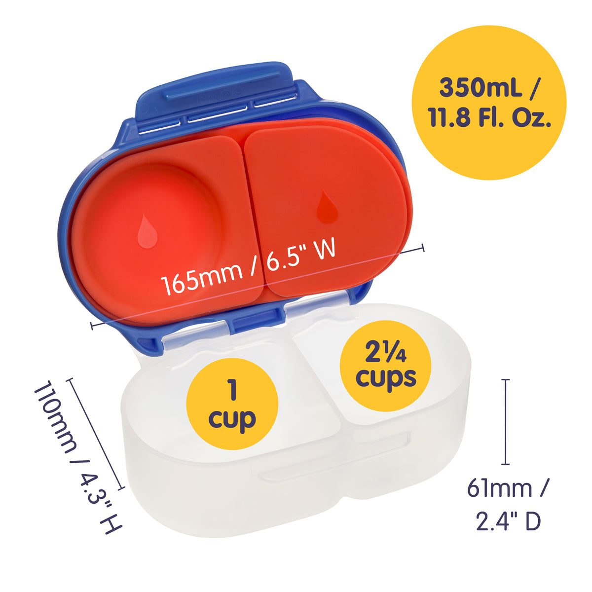 b.box Snackbox Superman