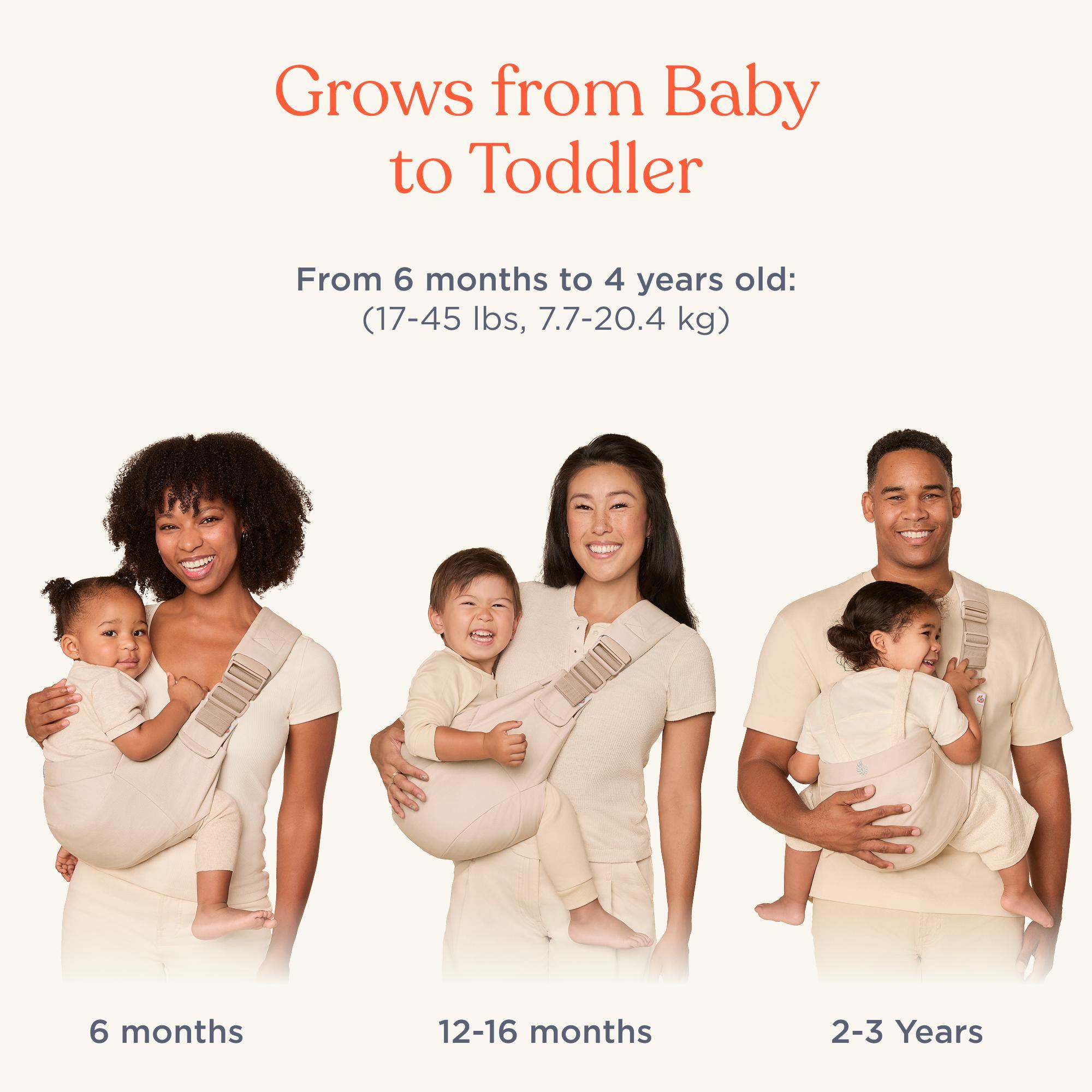 Ergobaby Upsie Sling Carrier Natural Beige