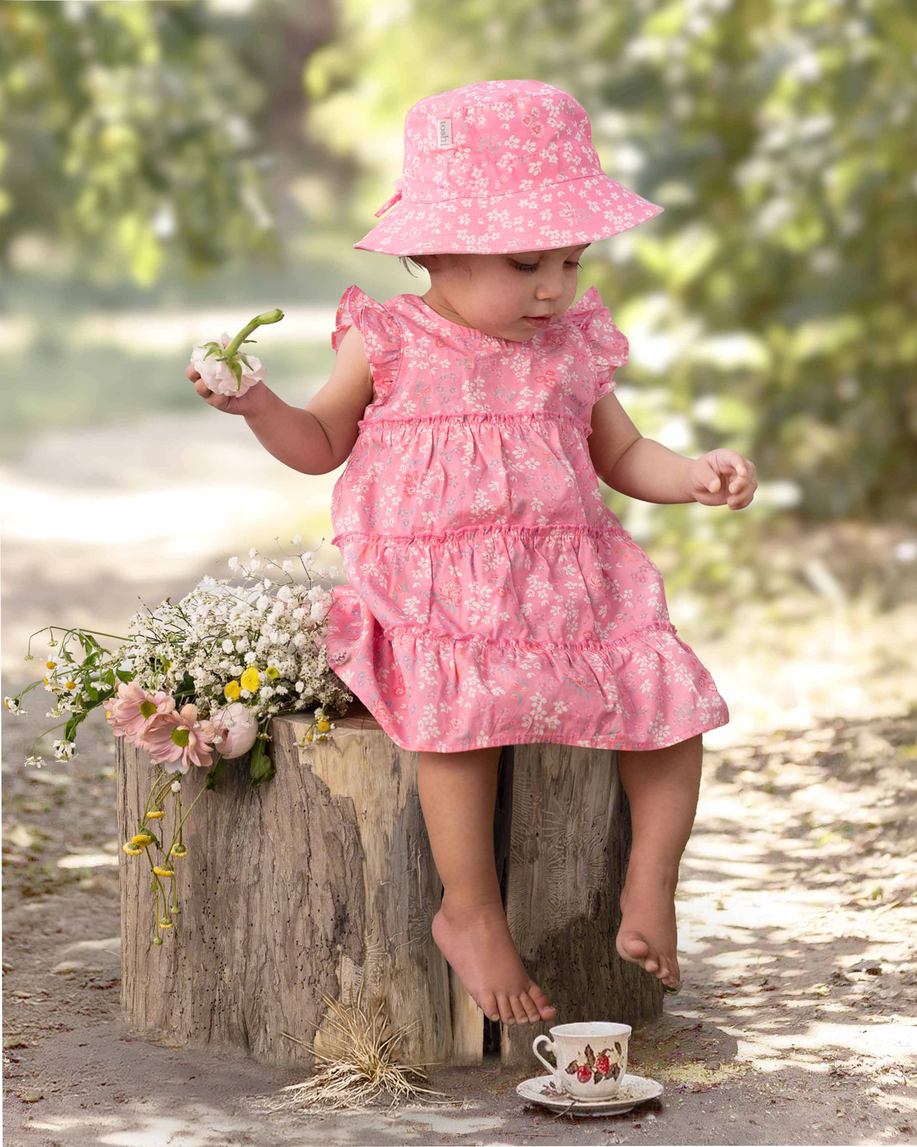 Toshi Baby Dress Matilda - Acacia Scarlet
