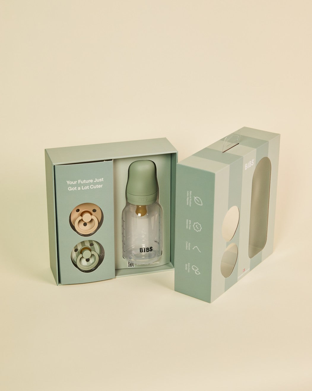 Bibs Gift Set Baby Sprinkle Sage