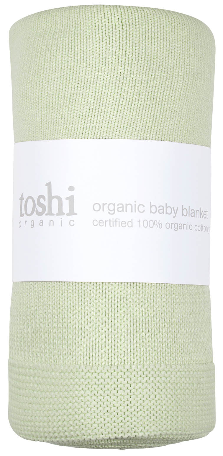 Toshi Organic Blanket Bowie - Mist