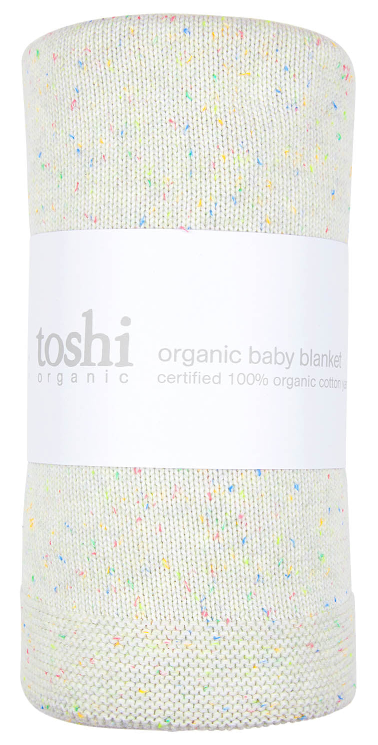 Toshi Organic Blanket Bowie - Snowflake