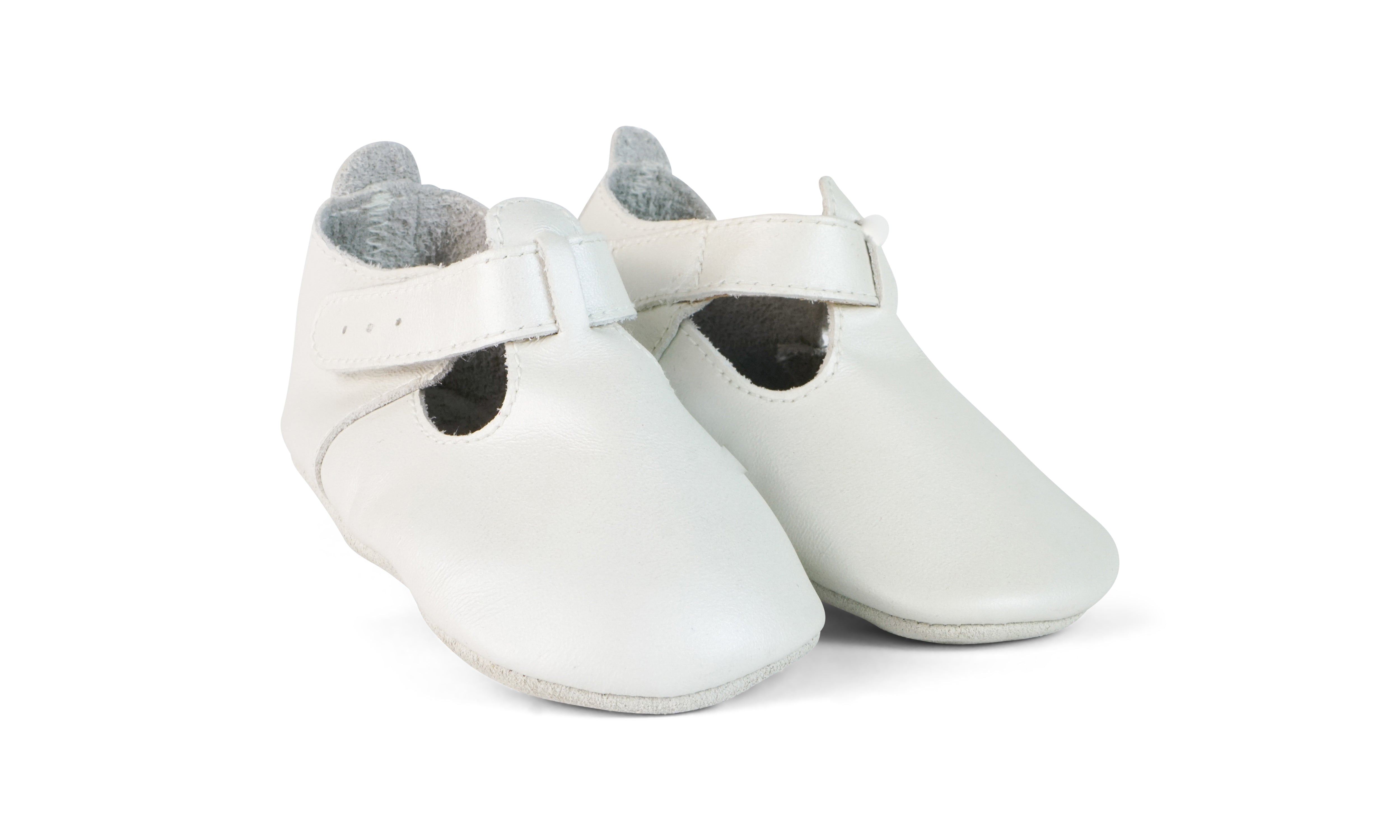 Bobux Soft Sole Jack N Jill - White