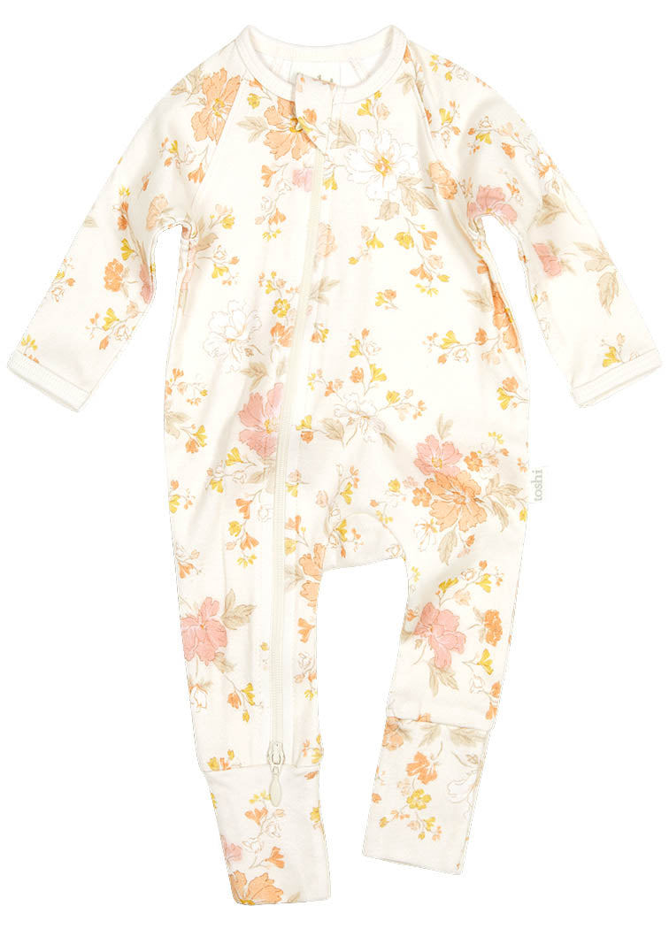 Toshi Long Sleeve Classic Onesie - Marnie Feather