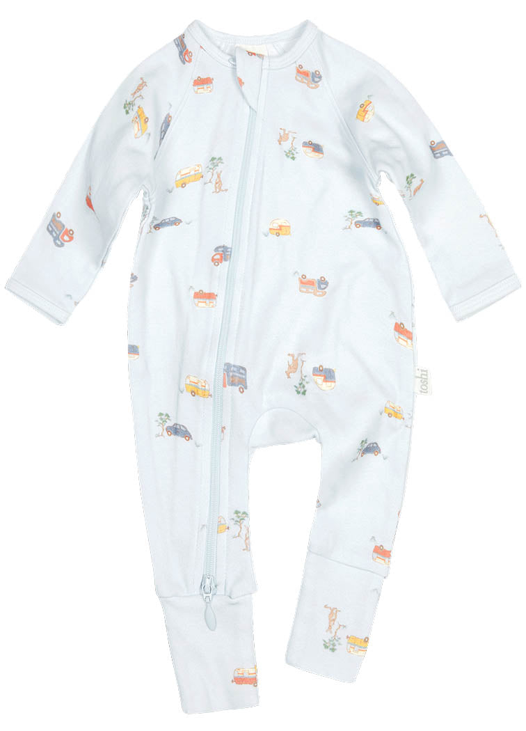 Toshi Long Sleeve Classic Onesie - Road Trip Dusk