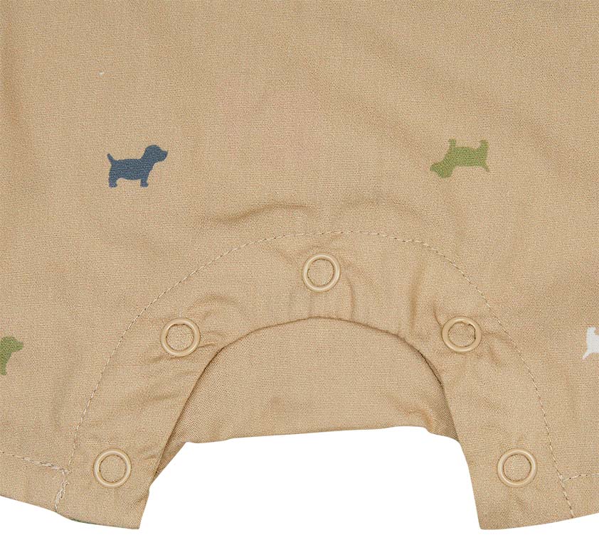 Toshi Baby Romper Nomad - Puppy
