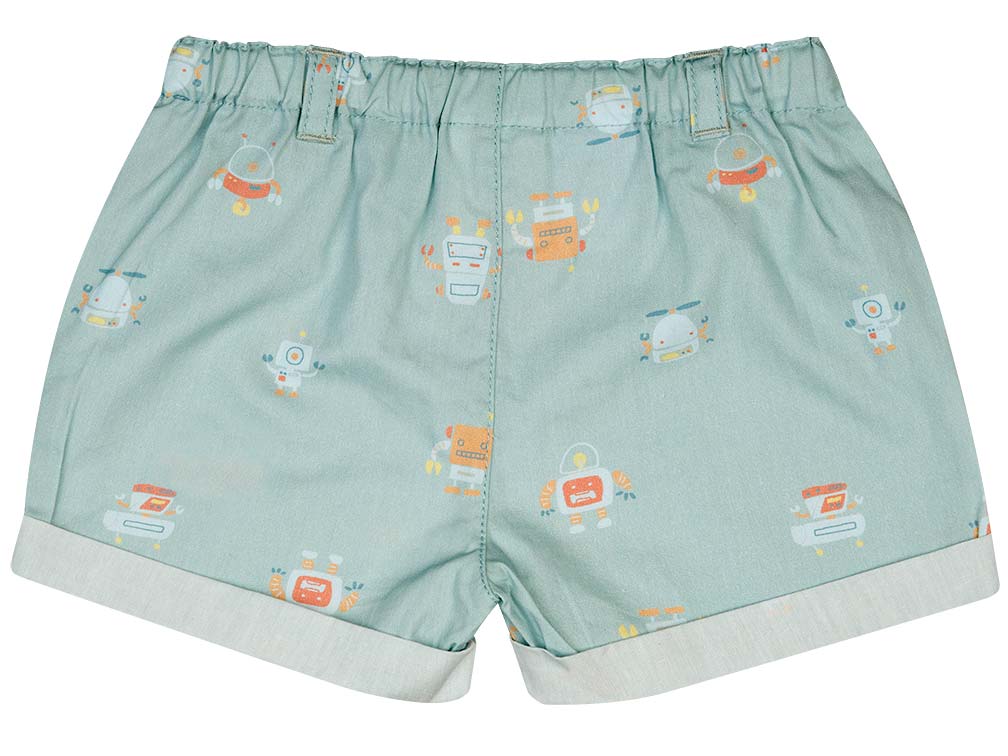 Toshi Baby Shorts Joyride - Robots