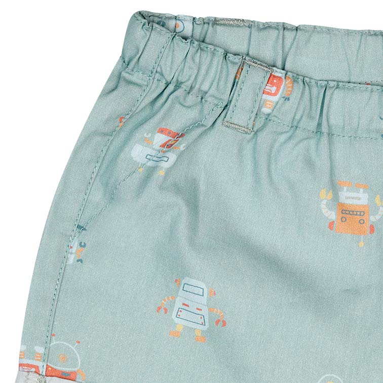 Toshi Baby Shorts Joyride - Robots