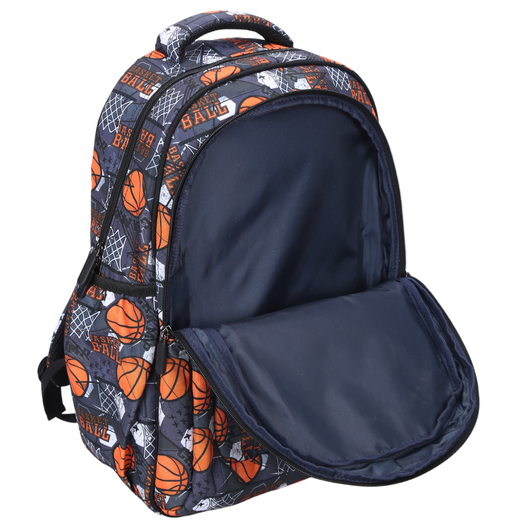 Alimasy Large School Backpack - Basketball