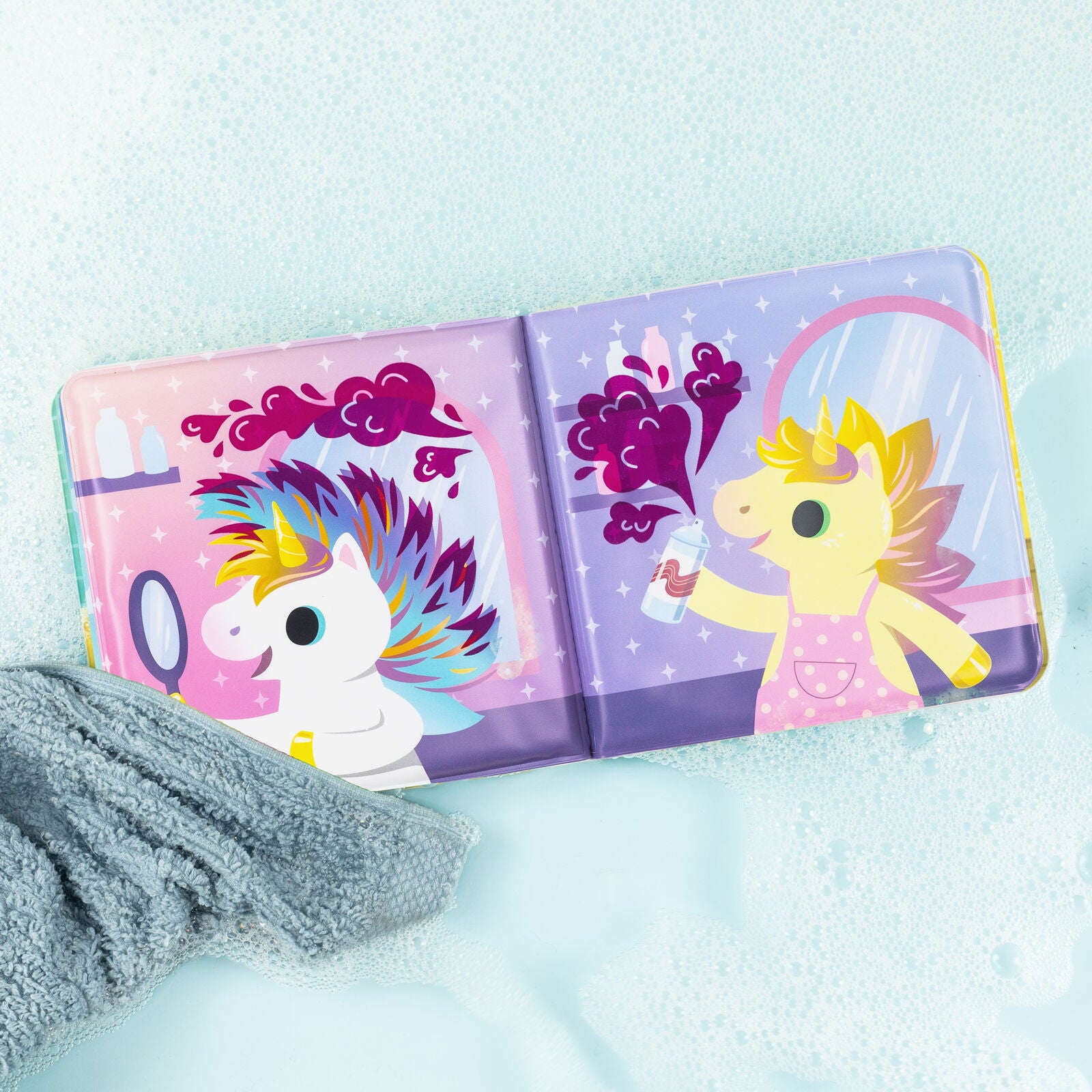 Tiger Tribe Bath Book - Magic Unicorn