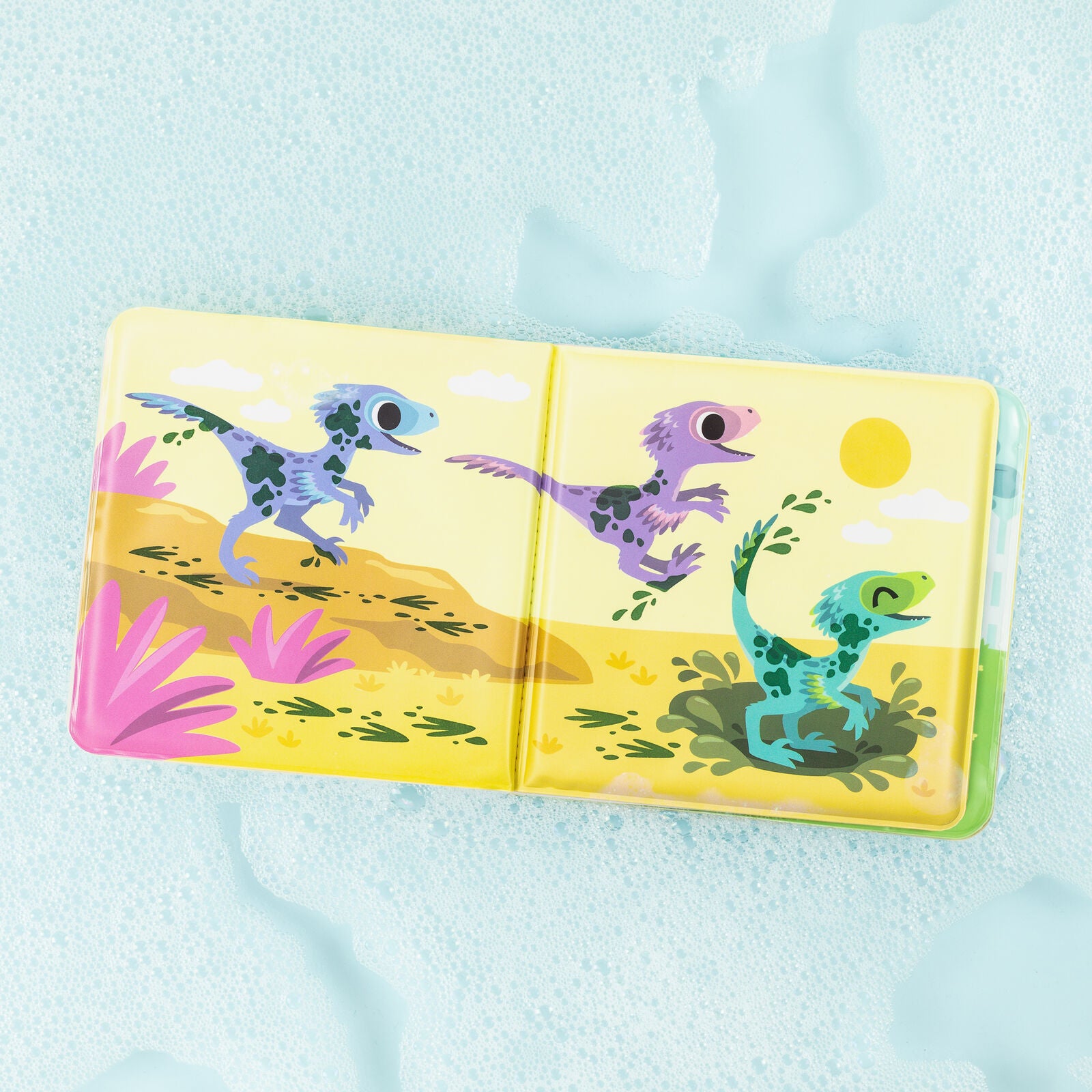 Tiger Tribe Bath Book - Messy Dinosaur