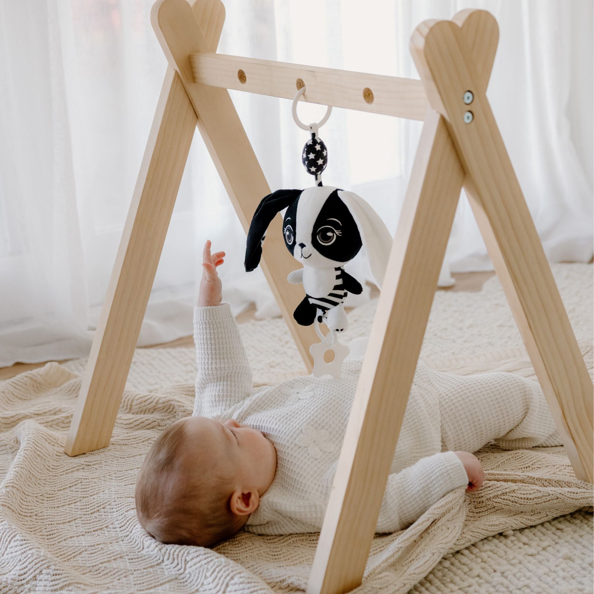 Young Wonderer Billie The Bunny Hanging Toy