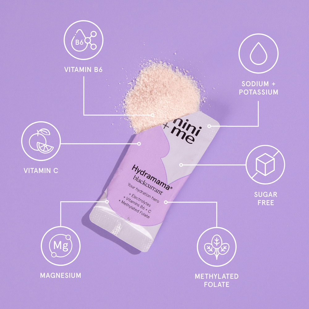 Hydramama Mini and Me Hydration Powder Blackcurrant