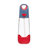 b.box Tritan Water Bottle 600ml Blue Blaze