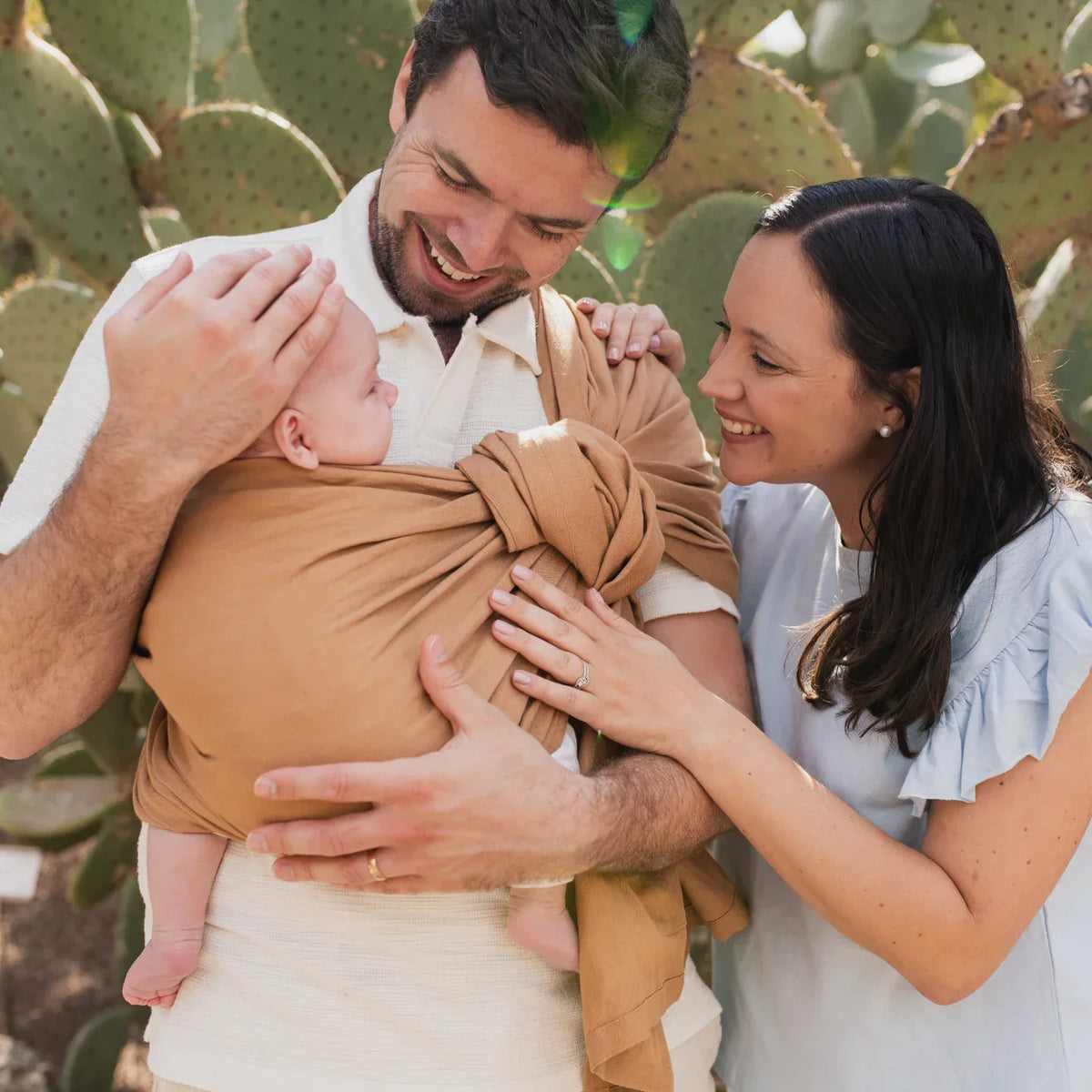 Boba Ring Sling Linen Rye