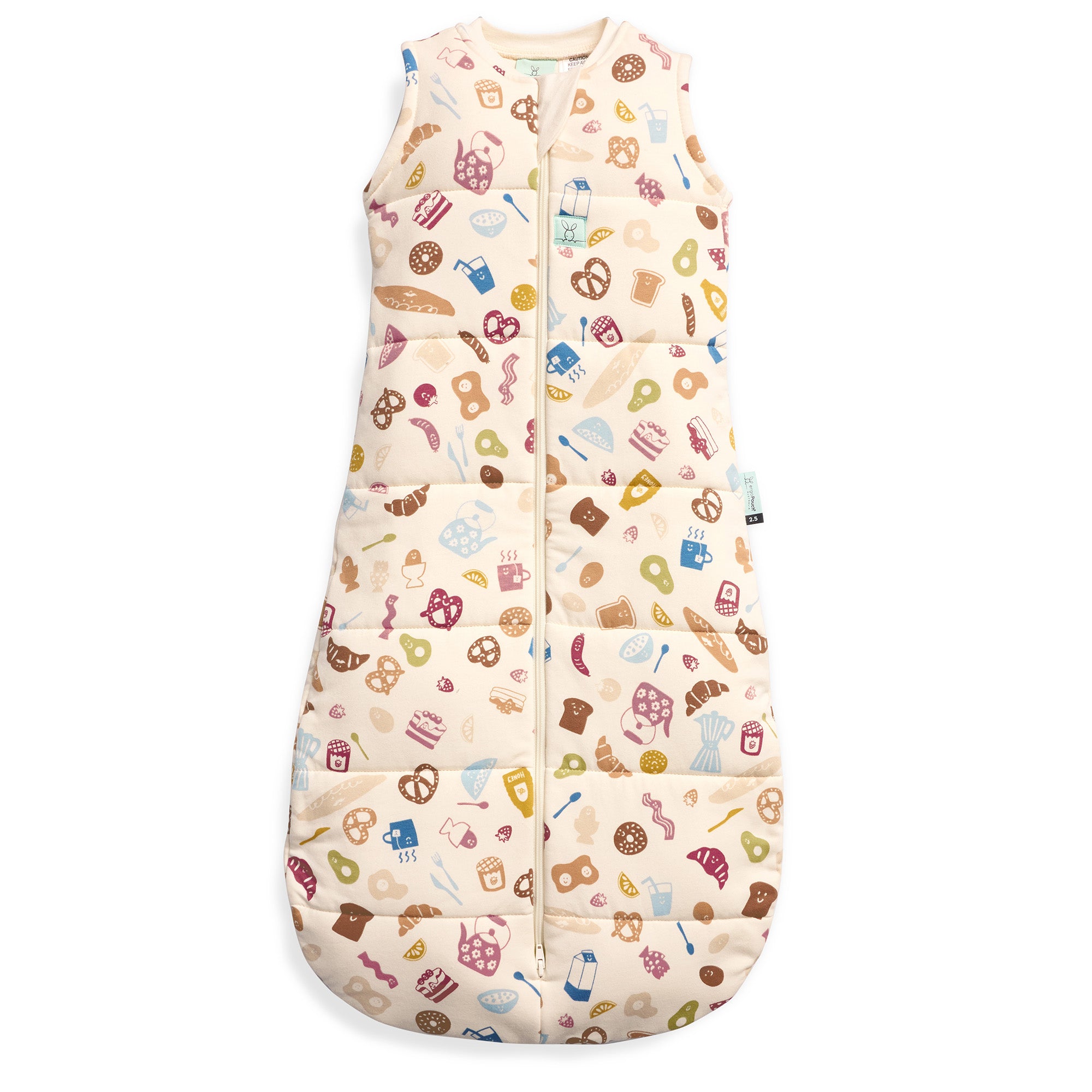 ergoPouch Jersey Sleeping Bag 2.5 tog Bon Appetit