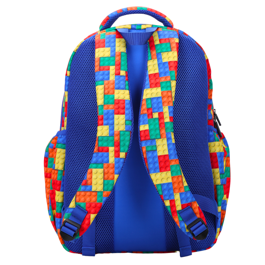 Alimasy Large School Backpack - Bricks