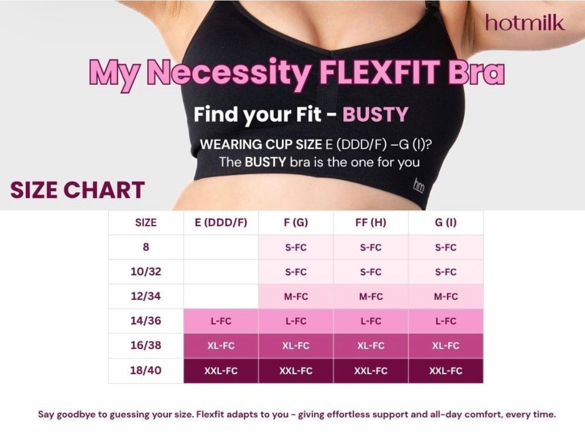 Hotmilk My Necessity 2.0 Flexfit Busty Nursing Bra Frappe