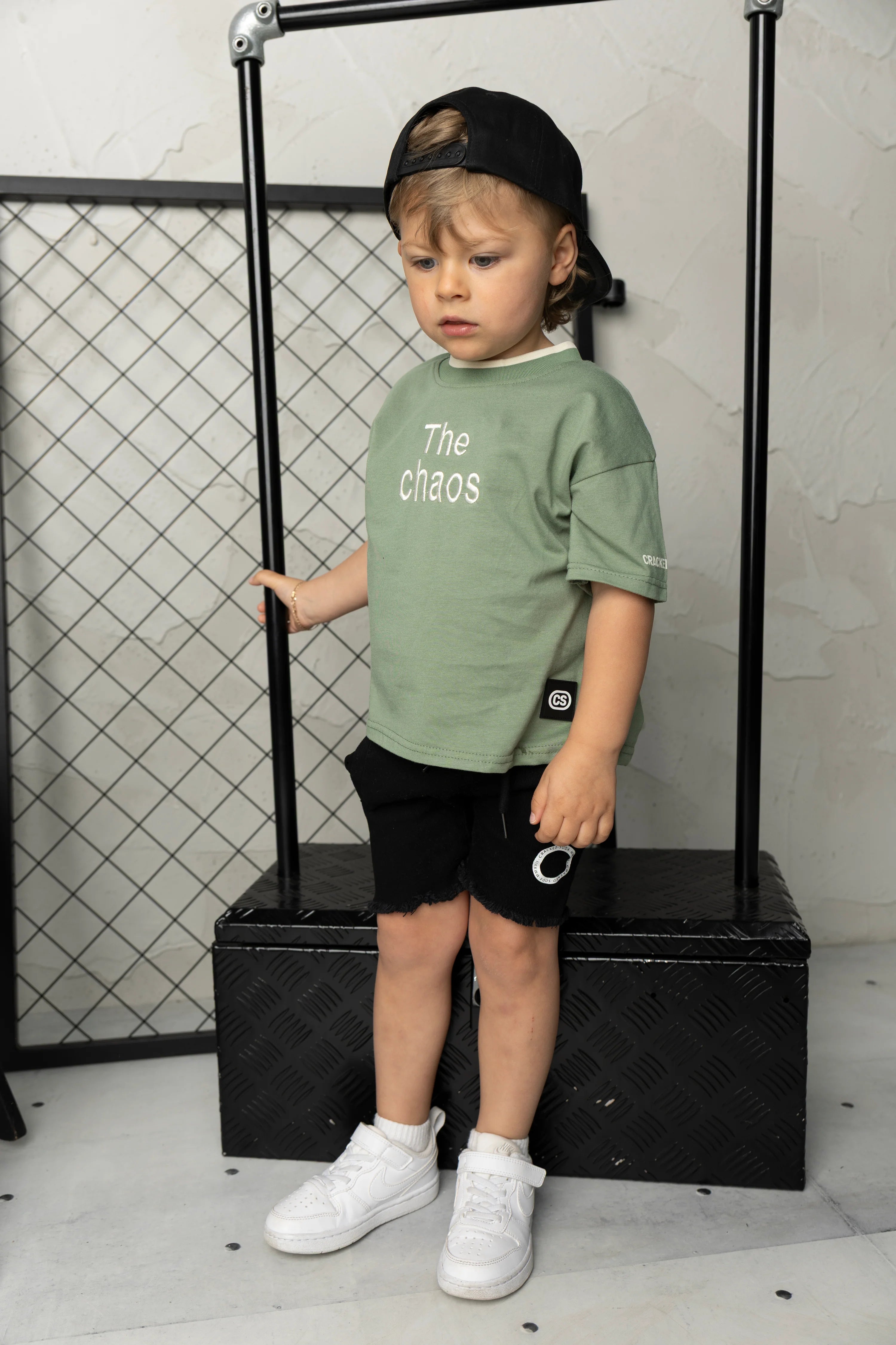 Cracked Soda The Chaos Tee Olive