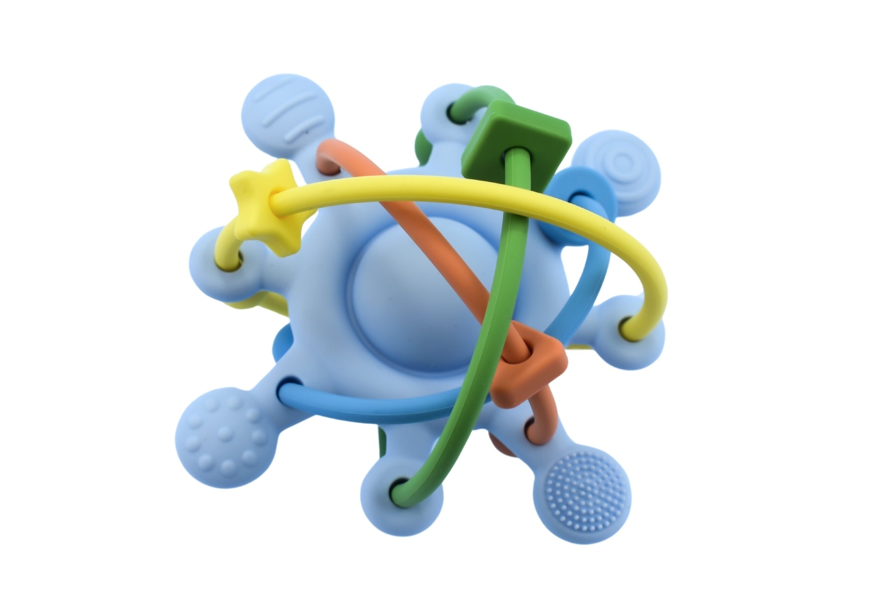 Silicone Sensory Space Rattle