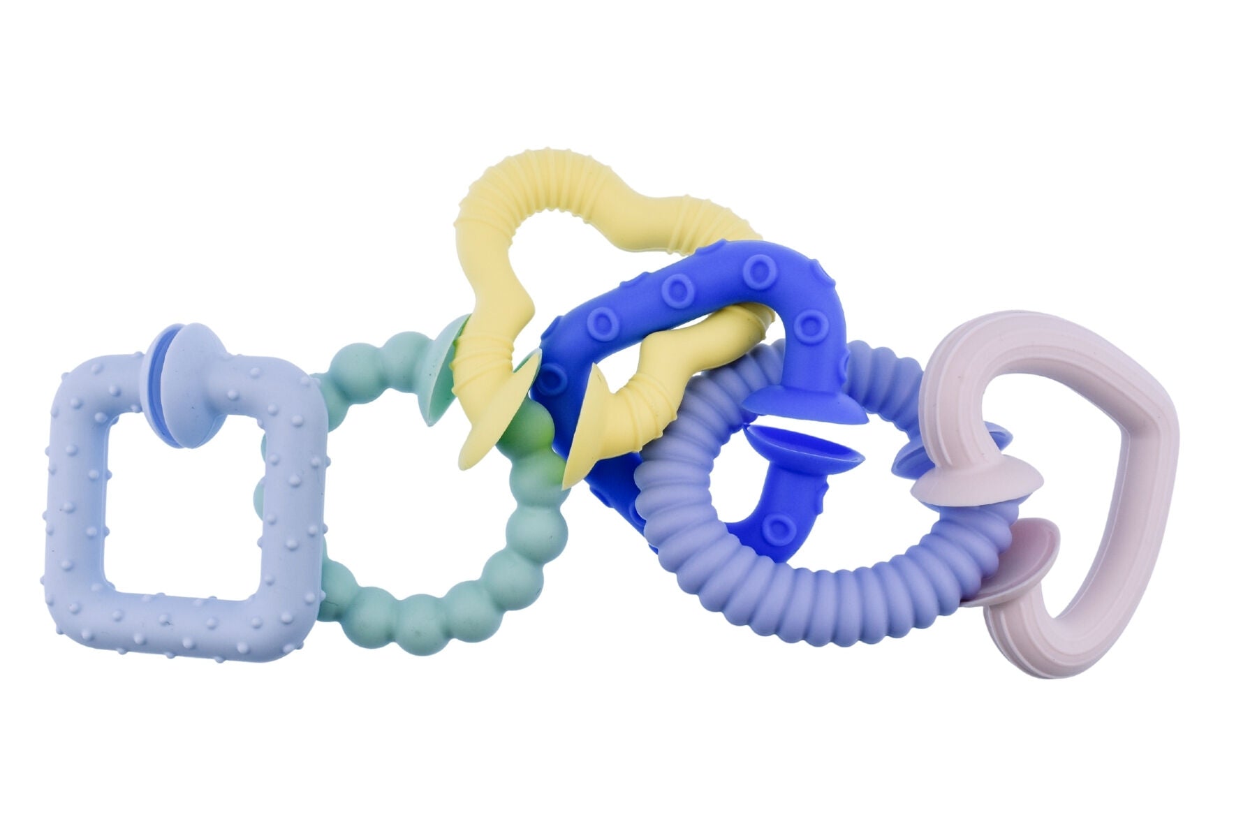 Silicone Snap & Learn Sensory Teethers