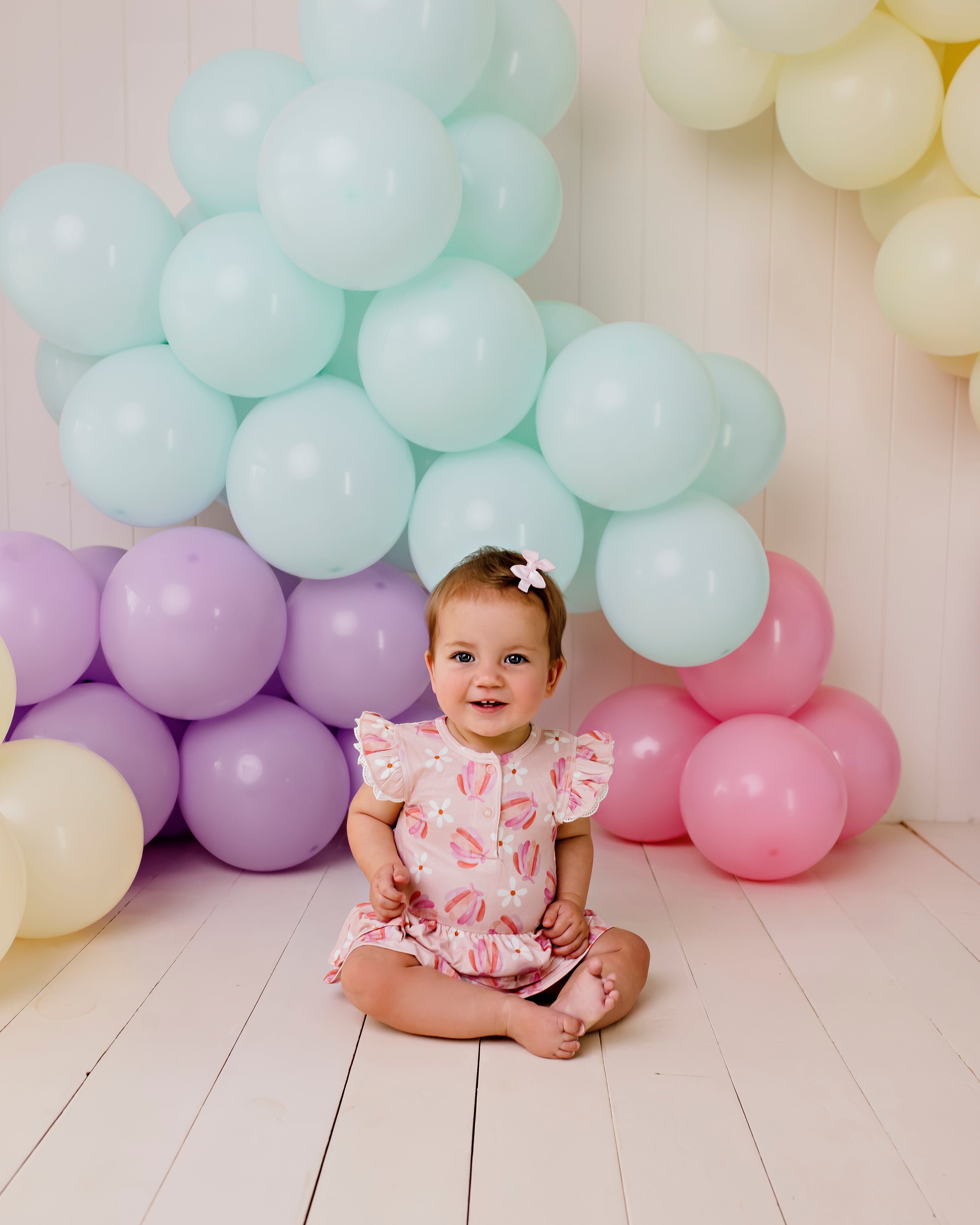 Confetti Kidz Bodysuit Dress - Seashells