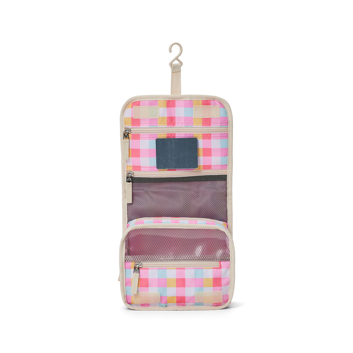 Cry Wolf Toiletry Bag Pop Gingham
