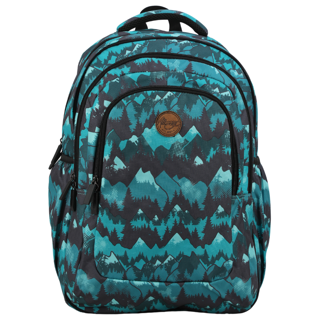 Alimasy Camo Mountain Large School Backpack