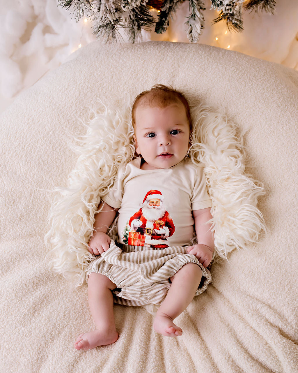 Confetti Kidz Vintage Santa Bodysuit