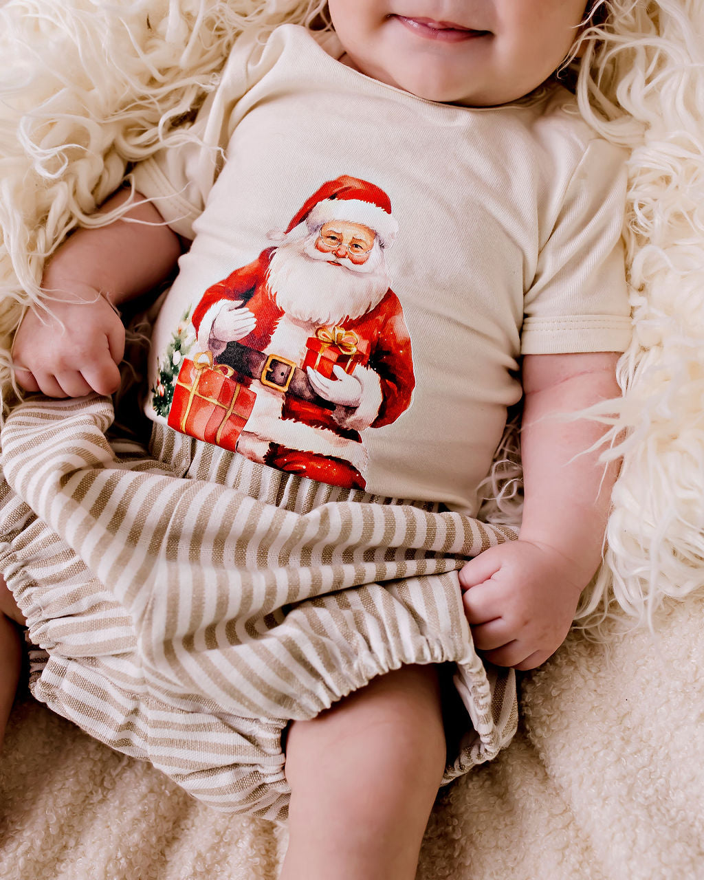 Confetti Kidz Vintage Santa Bodysuit