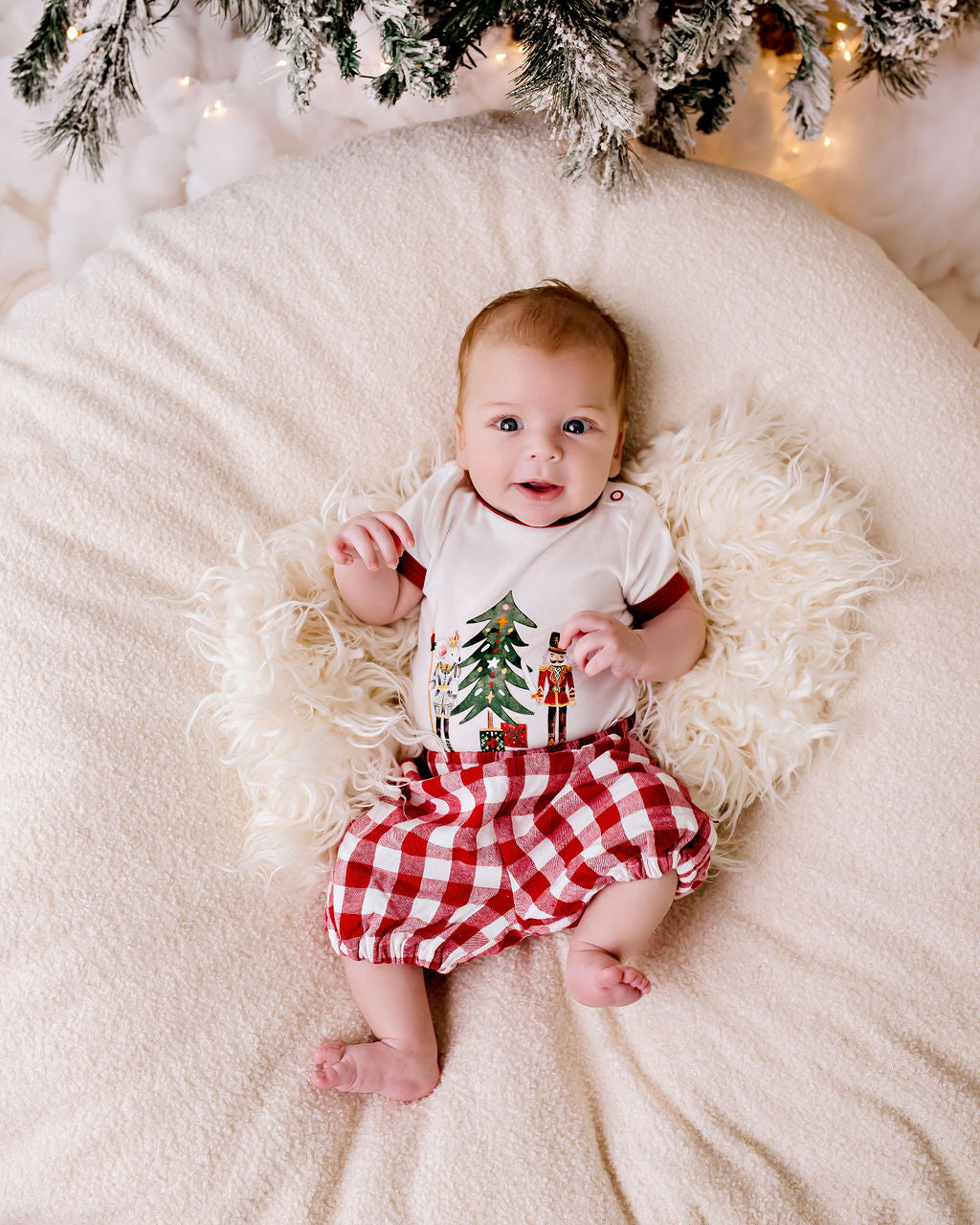 Confetti Kidz Red Gingham bloomers