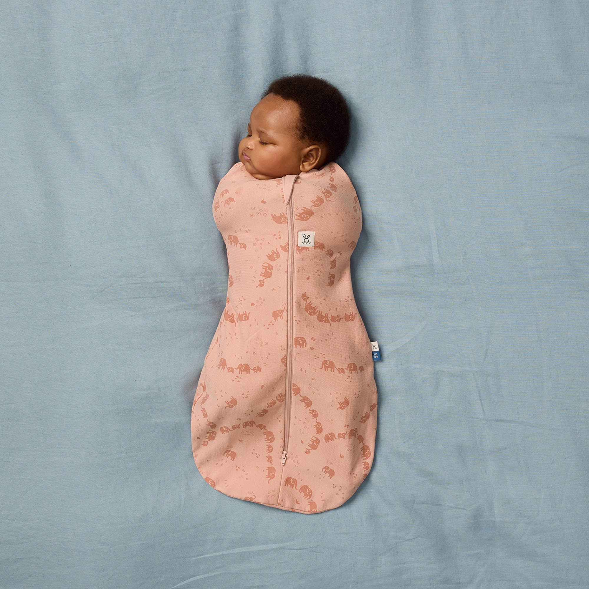 ergoPouch Cocoon Swaddle 1.0 tog - Elephant Parade