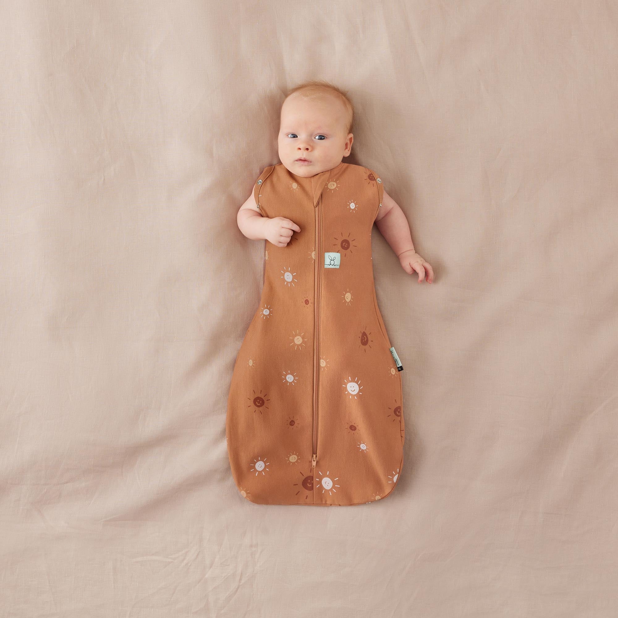 ergoPouch Cocoon Swaddle Bag 1.0tog Sunny