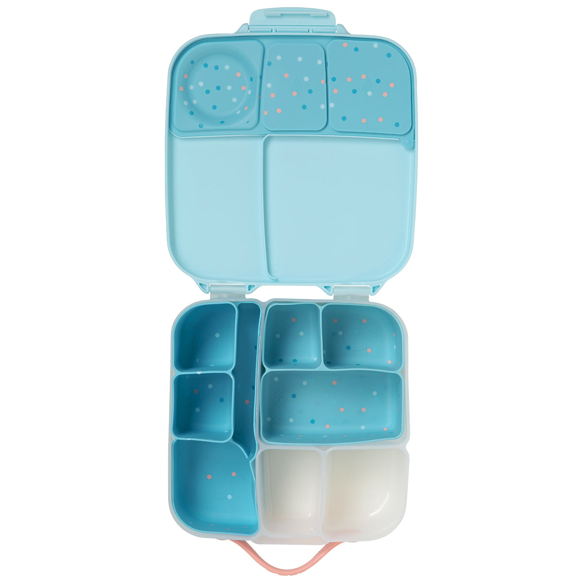 b.box Silicone Bento Tray Lunchbox Confetti