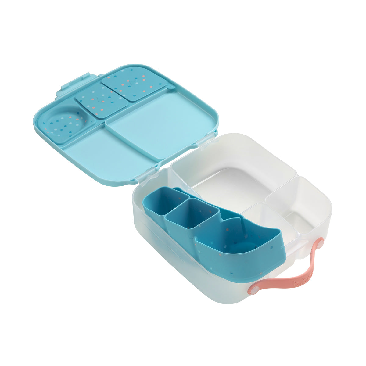 b.box Silicone Bento Tray Lunchbox Confetti