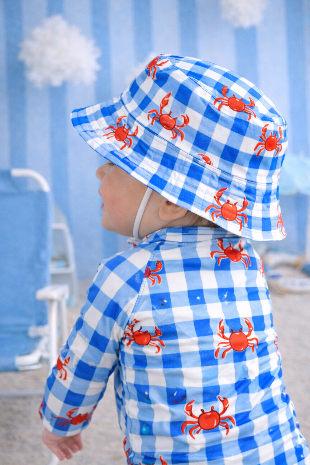 Confetti Kidz Boys Swim Hat Crabby Club