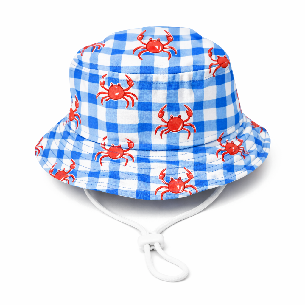 Confetti Kidz Boys Swim Hat Crabby Club