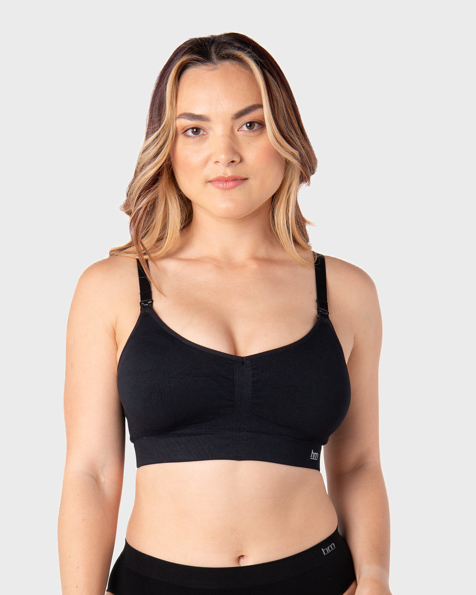 Hotmilk My Necessity 2.0 Flexfit Busty Nursing Bra Black