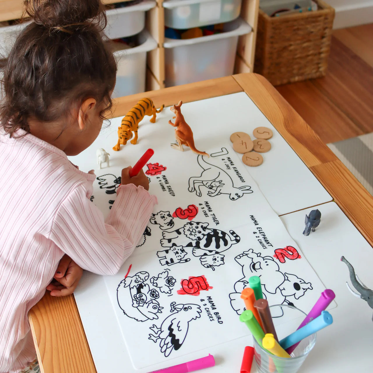 Hey Doodle Washable Crayons Pens