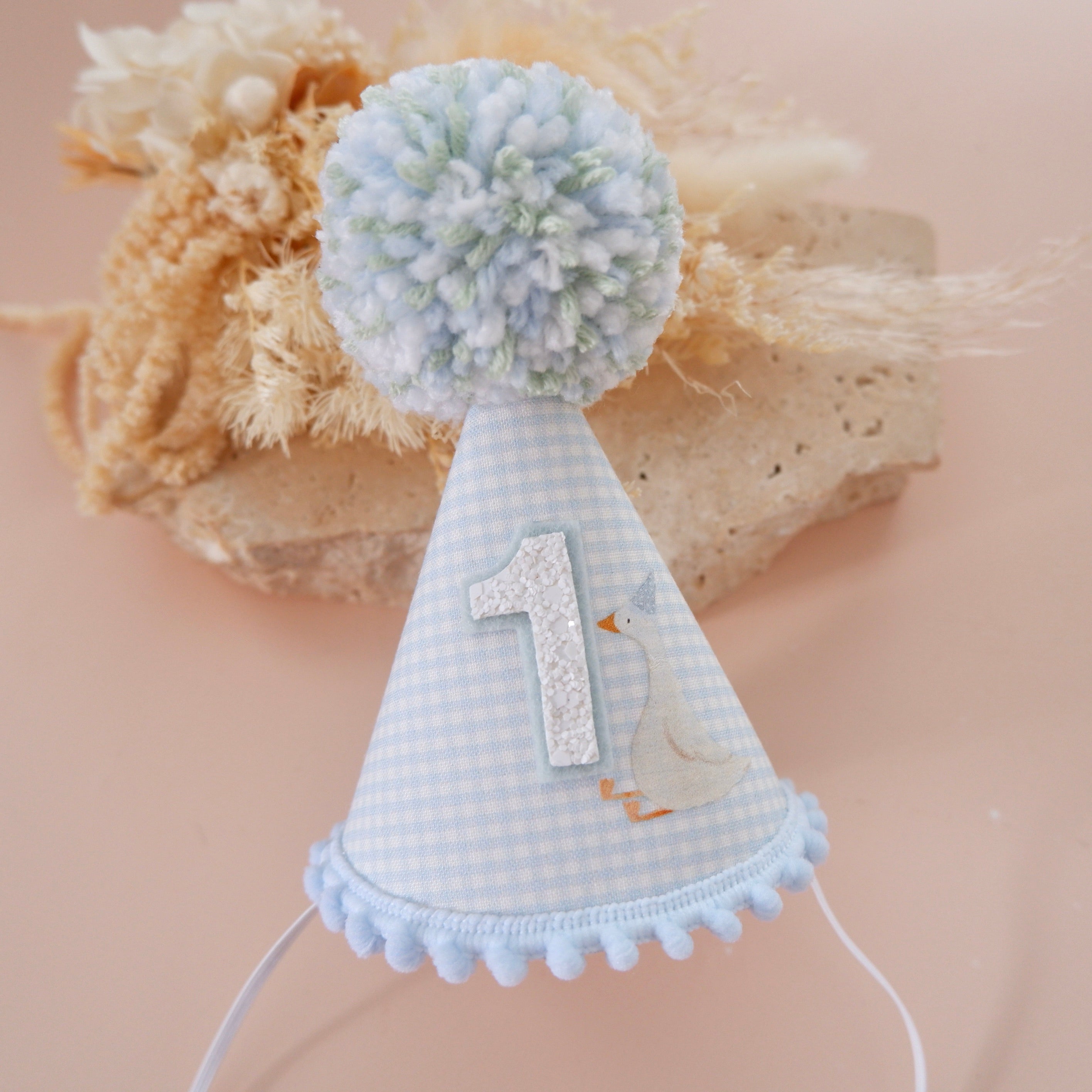 Our Little Deer Party Hat - Blue One Silly Goose