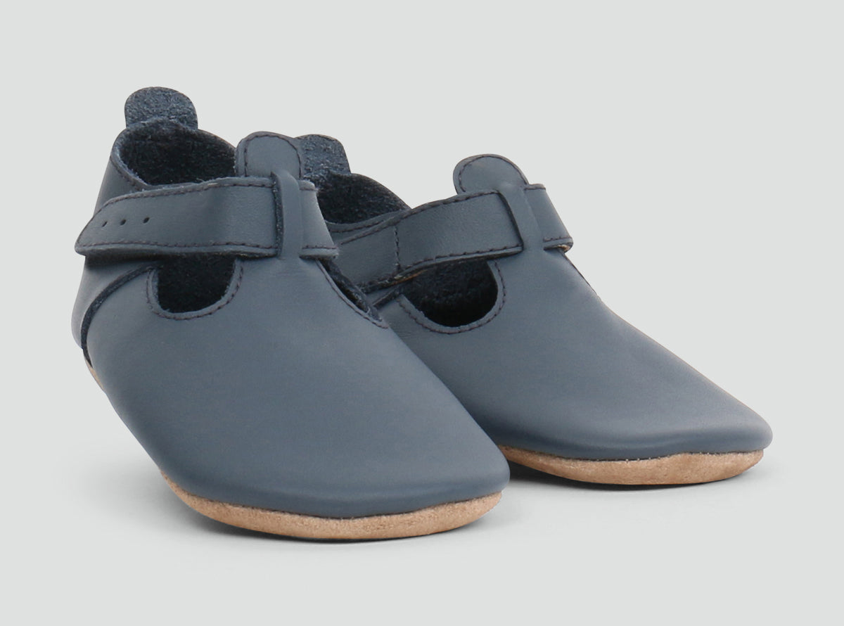 Bobux Soft Sole Jack N Jill - Navy