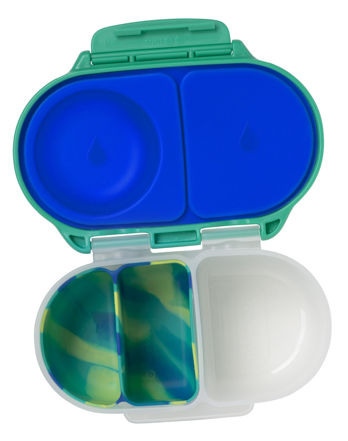 b.box Silicone Bento Buddy Snackbox Electric Jungle