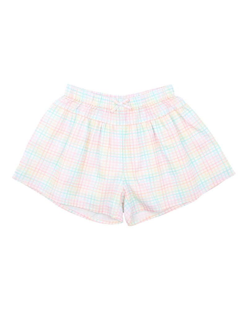 Fox & Finch Candy Blossom Check Shorts