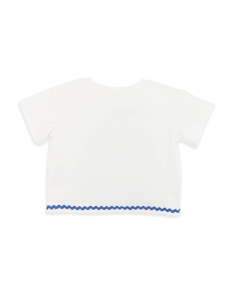 Fox and Finch Summer Vacay Ciao Bella Embroidered Tee