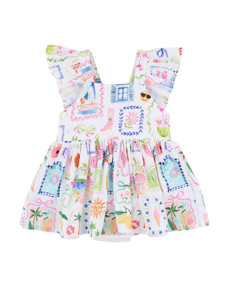 Fox and Finch Summer Vacay Overlay Dress