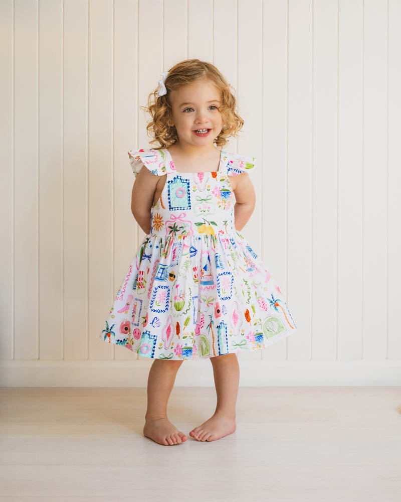 Fox and Finch Summer Vacay Overlay Dress