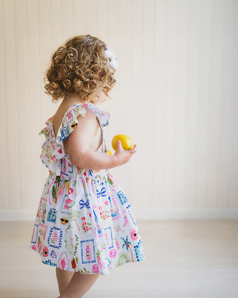 Fox and Finch Summer Vacay Overlay Dress