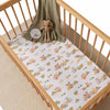 Snuggle Hunny Farm Organic Fitted Cot Sheet